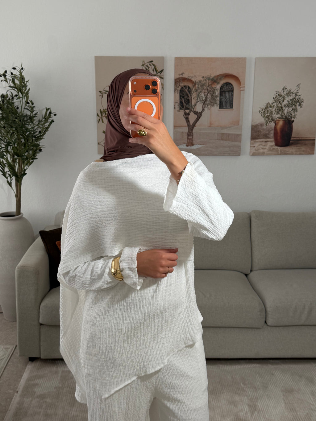 ENSEMBLE JASMINE - BLANC