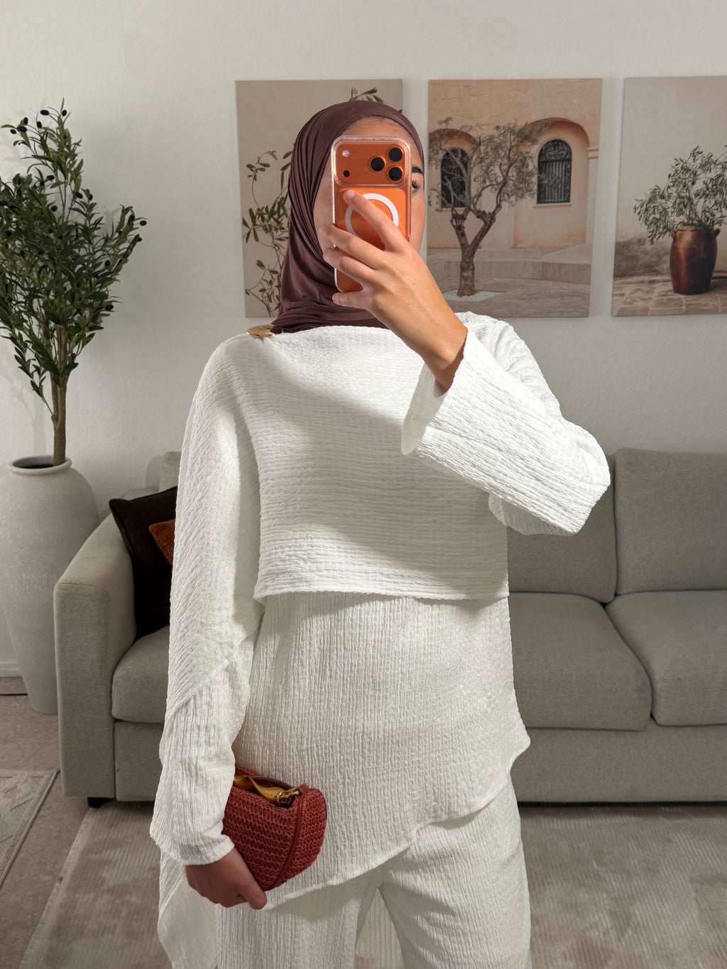 ENSEMBLE JASMINE - BLANC
