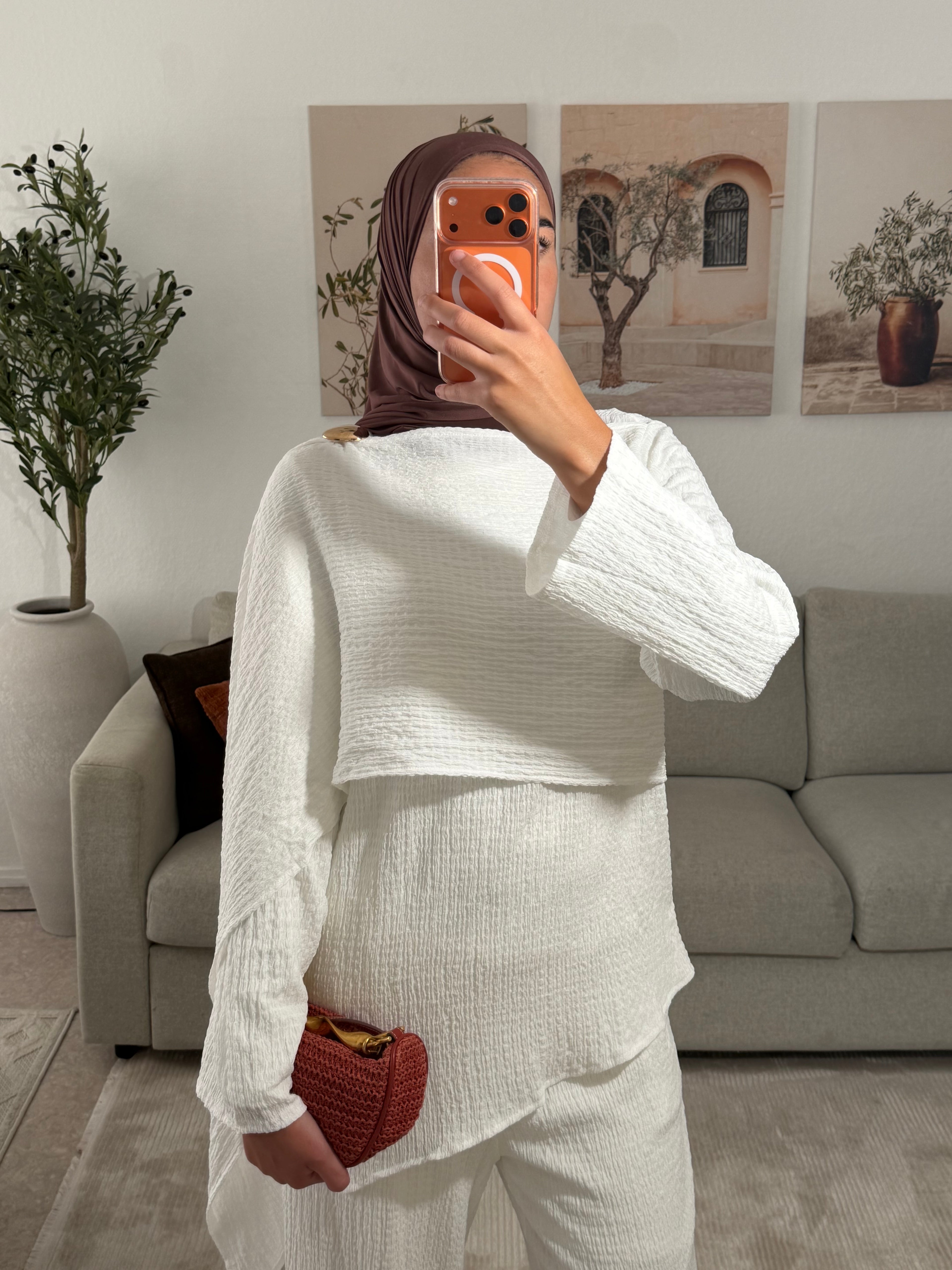 ENSEMBLE JASMINE - BLANC