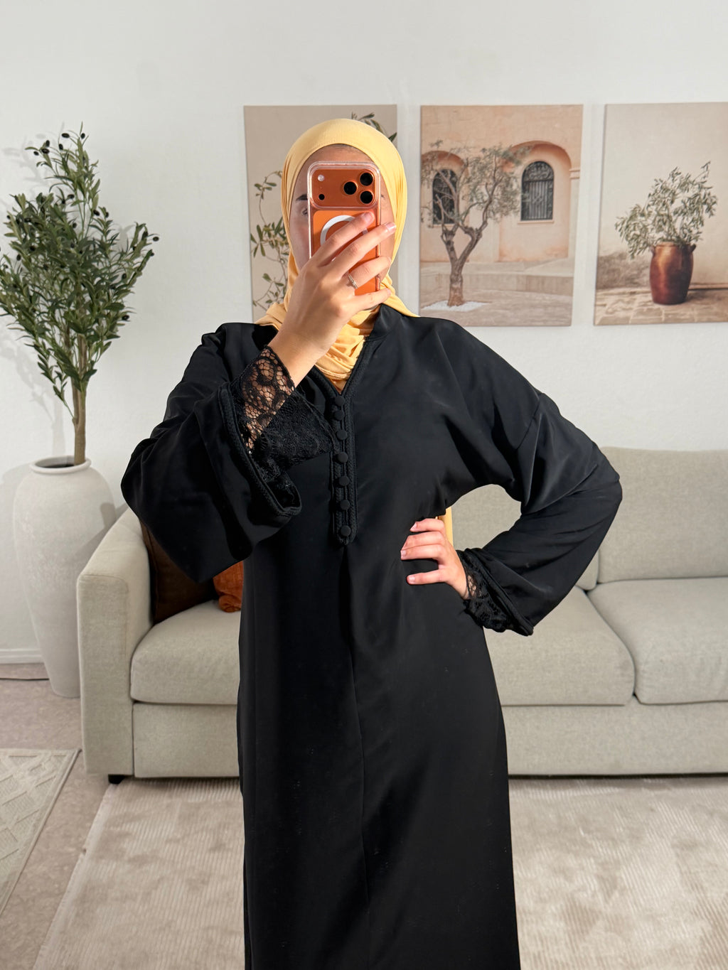ROBE NISRINE - NOIR