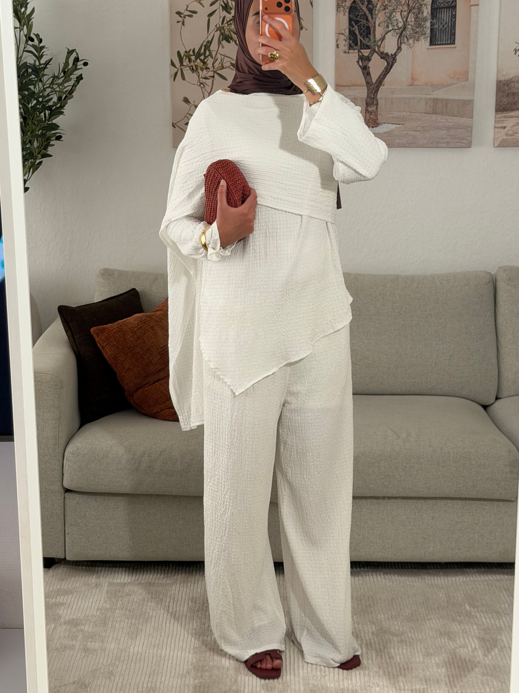 ENSEMBLE JASMINE - BLANC