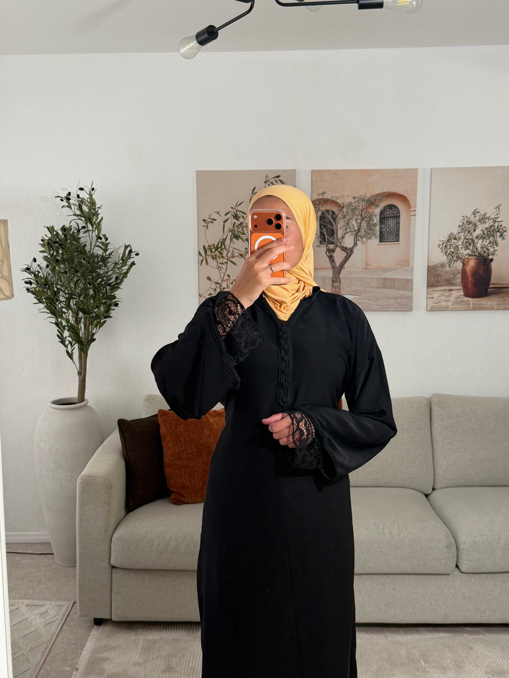ROBE NISRINE - NOIR