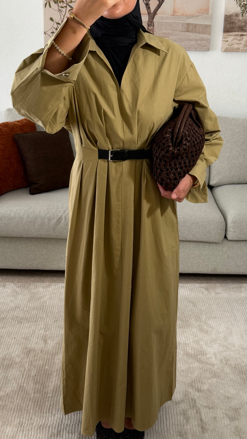 Robe MYRIAM - KAKI