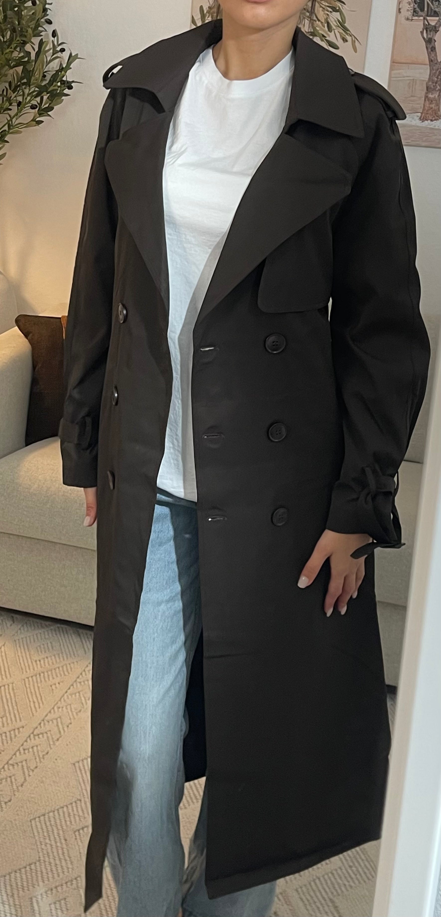 TRENCH - MARRON L/XL