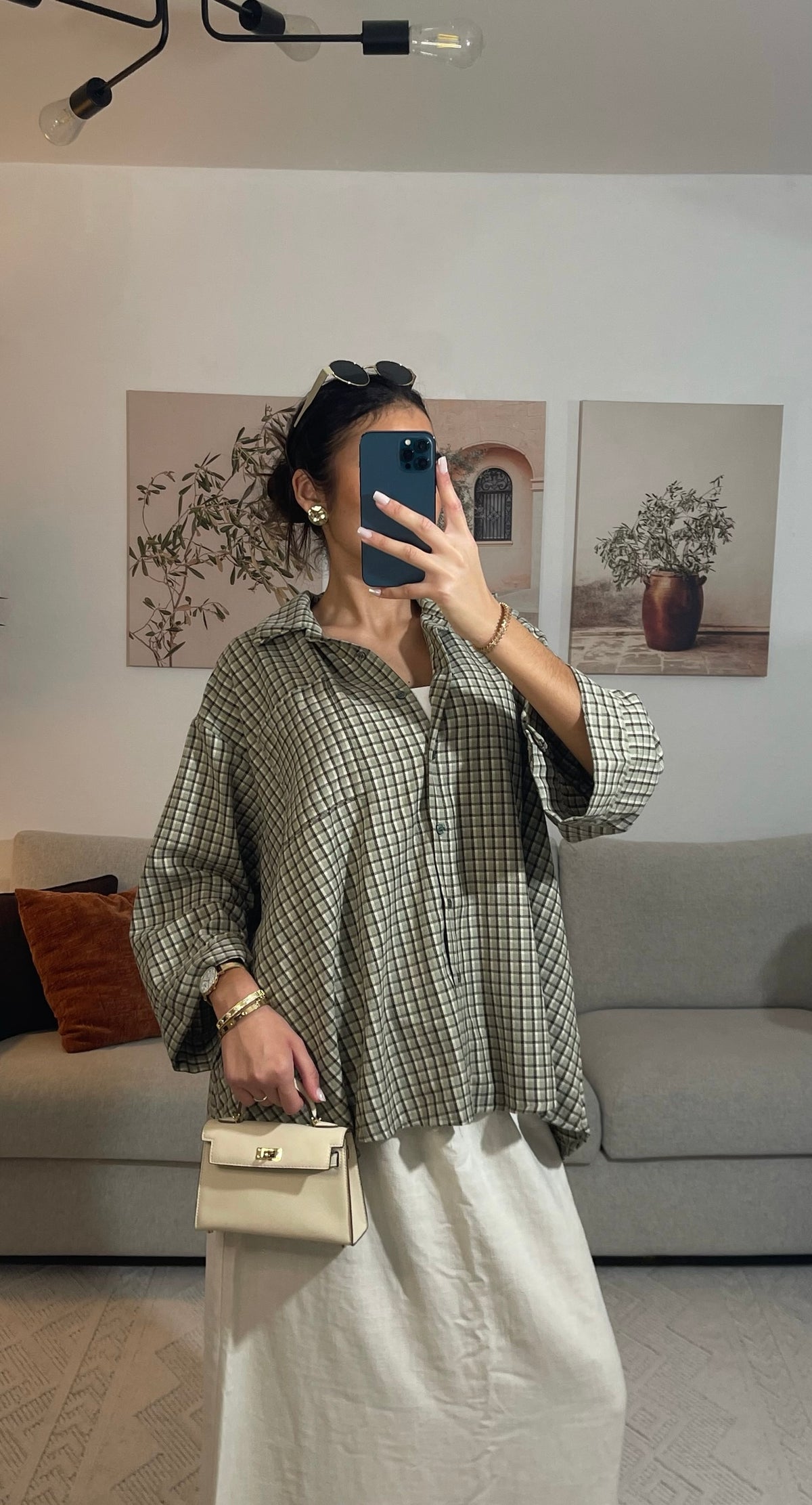 CHEMISE - VERT