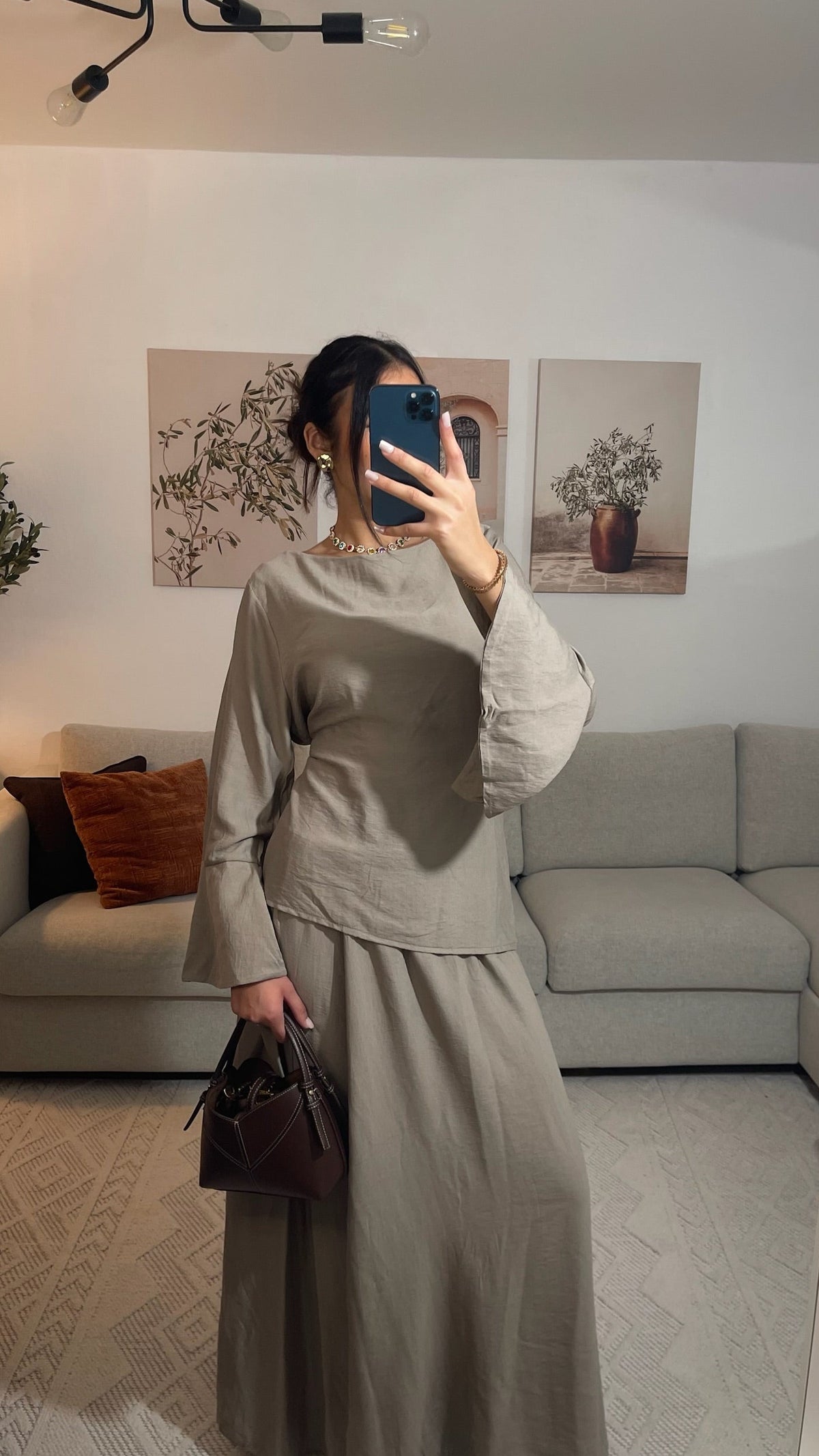 ENSEMBLE NOOR - TAUPE