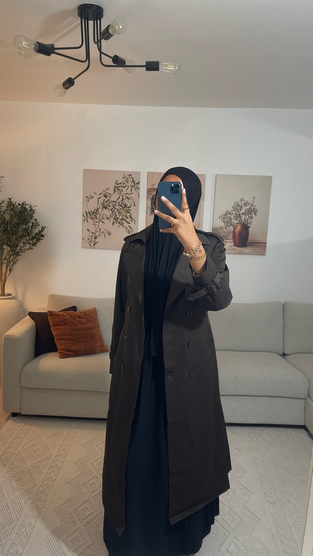 TRENCH - MARRON L/XL