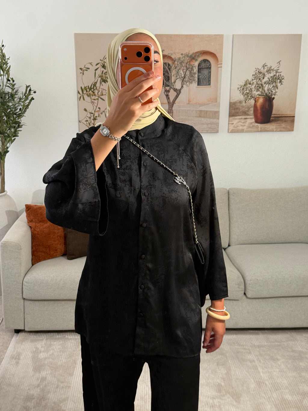 ENSEMBLE PANTALON SELMA - NOIR
