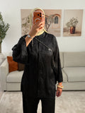 ENSEMBLE PANTALON SELMA - NOIR