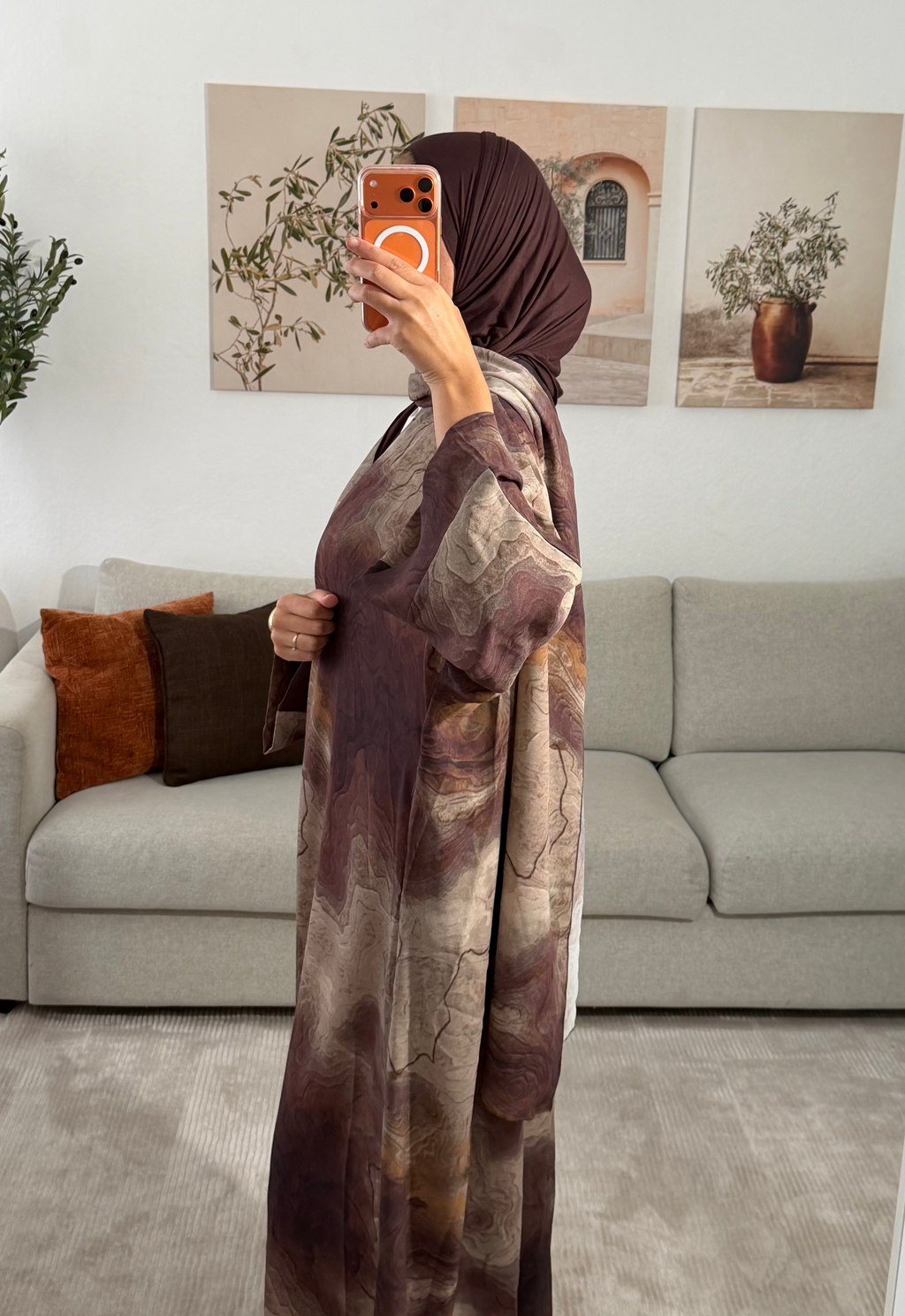 KIMONO MYRA - NUDE