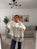 SOUS JUPE DENTELLE - BLANC