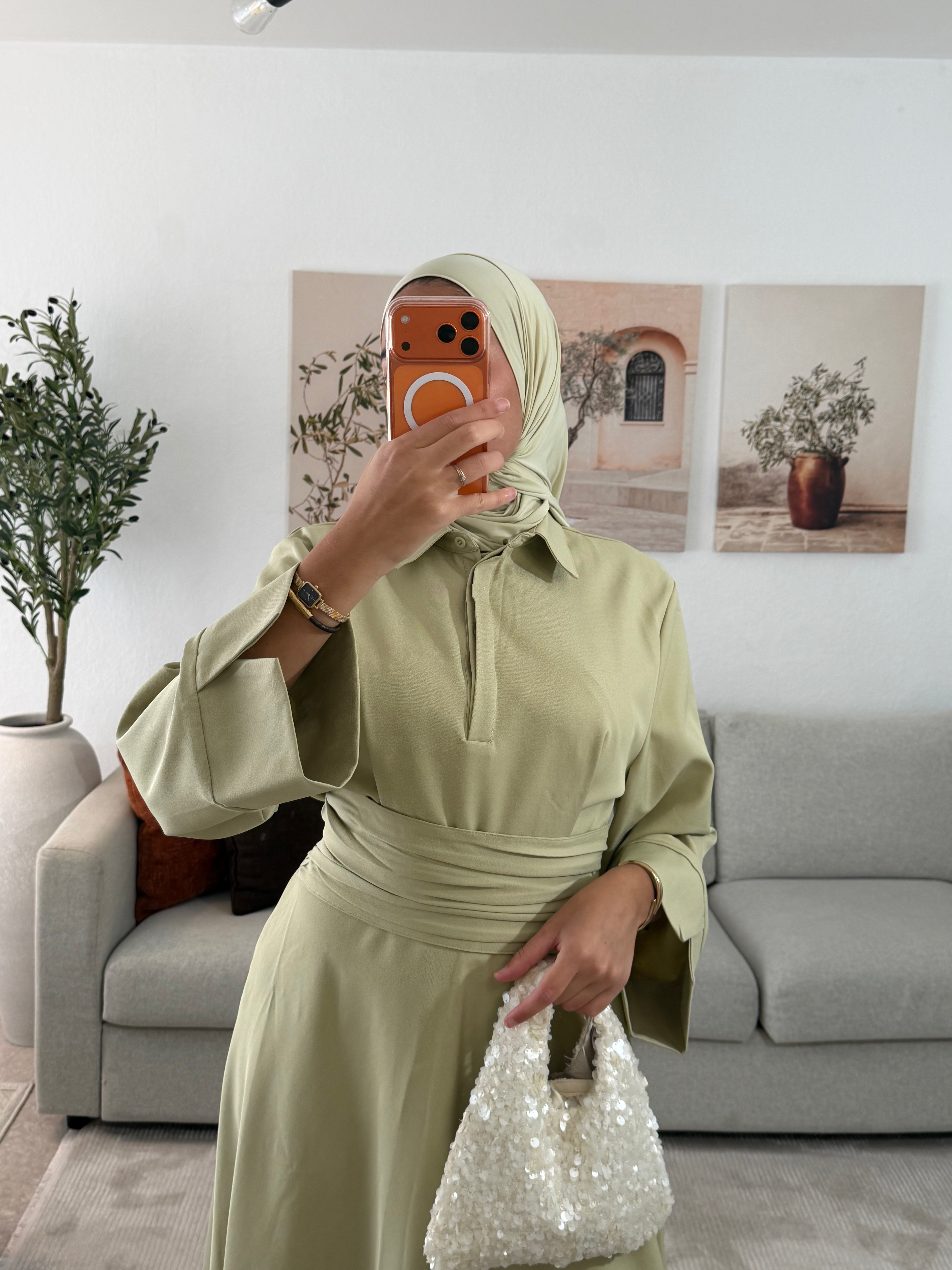 ROBE TESNIM - VERT